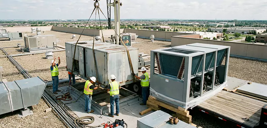 Warehouse and Industrial HVAC Replacement in Newport News